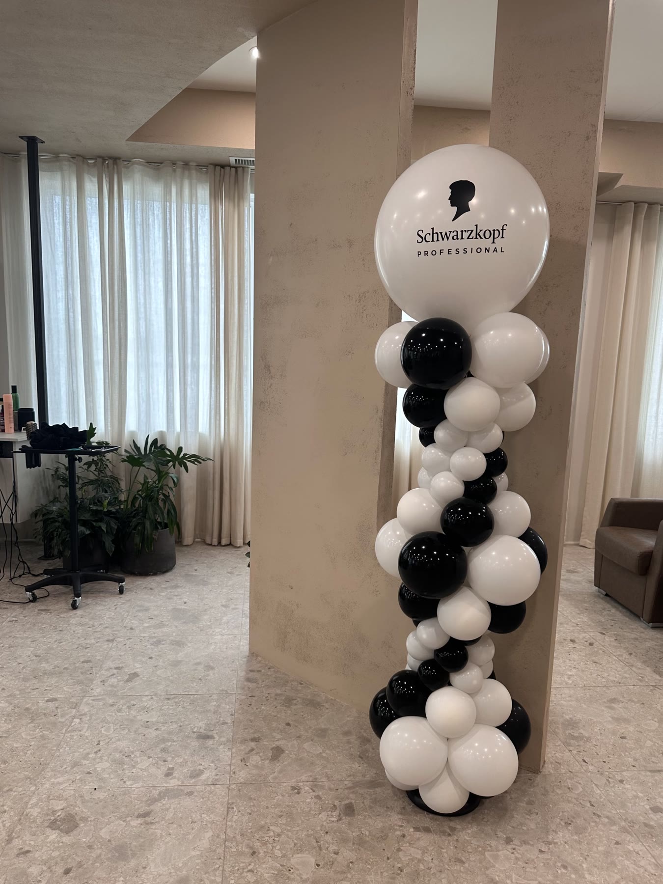 Columns balloon decor by Inflatable Decorations, Winnipeg
